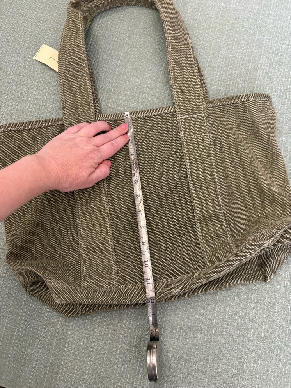 Eddie Bauer Canvas Tote Bag in Brown - Picture 5 of 6